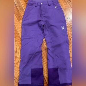Spyder Kids Violet Snow Pants (Size 14)